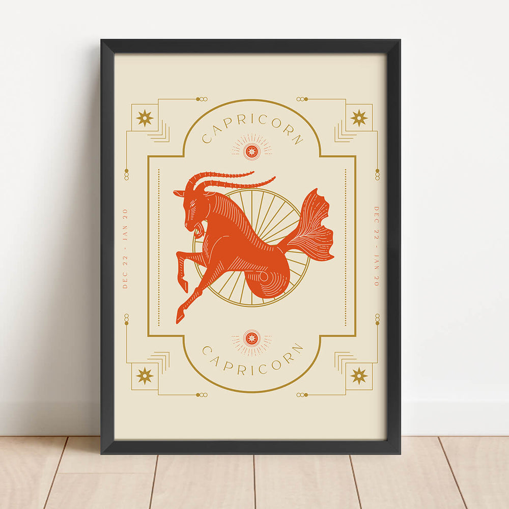 Vintage Zodyak - Oğlak