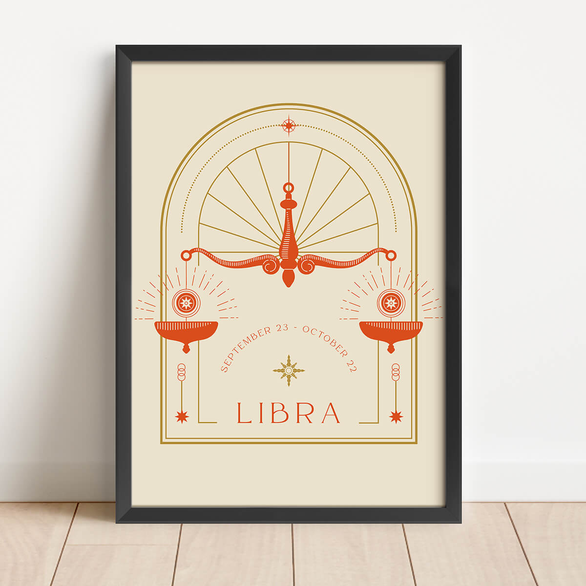 Vintage Zodiac- Libra thumbnail-image-1