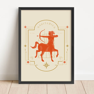 Vintage Zodiac- Sagittarius thumbnail-image-1