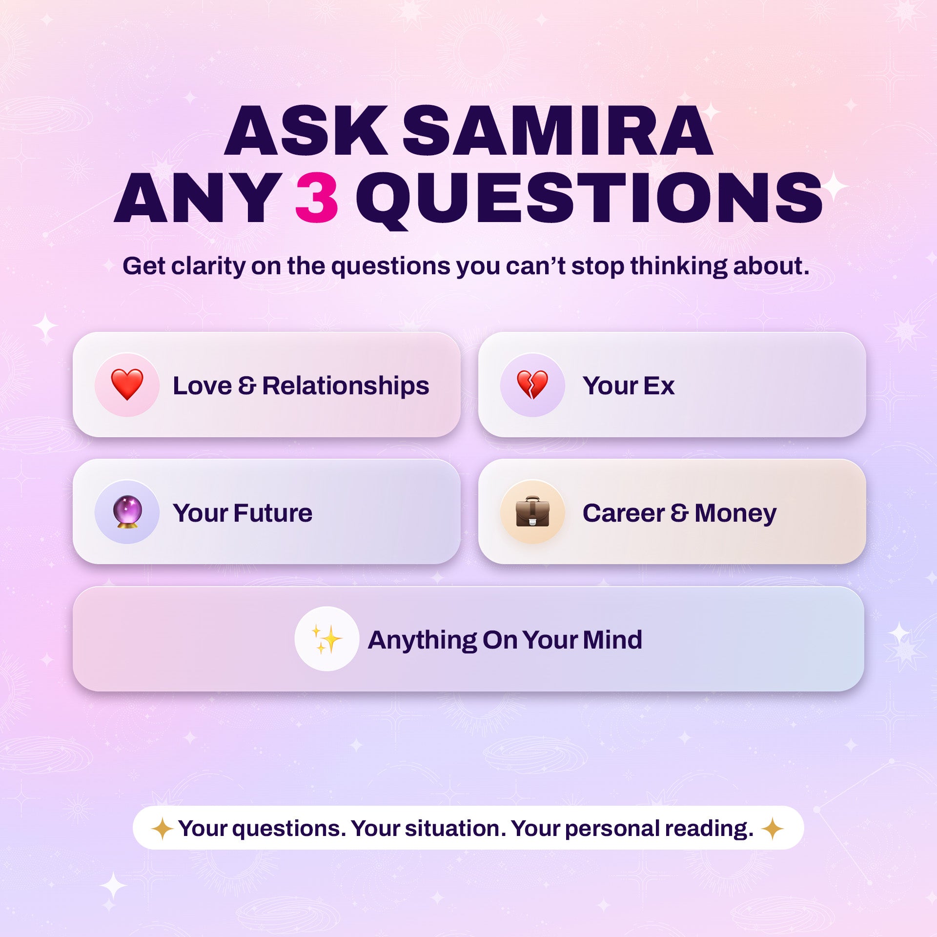 Full Love Psychic Reading by Samira thumbnail-image-3